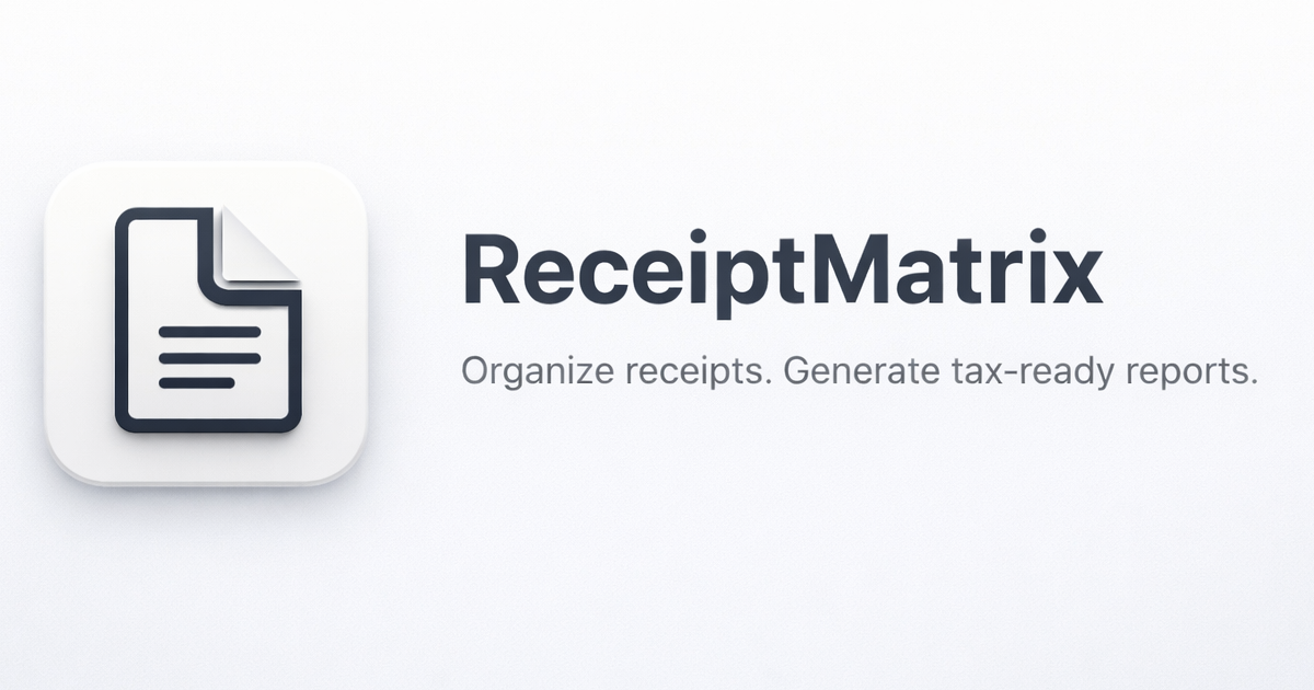 receiptmatrix.app image